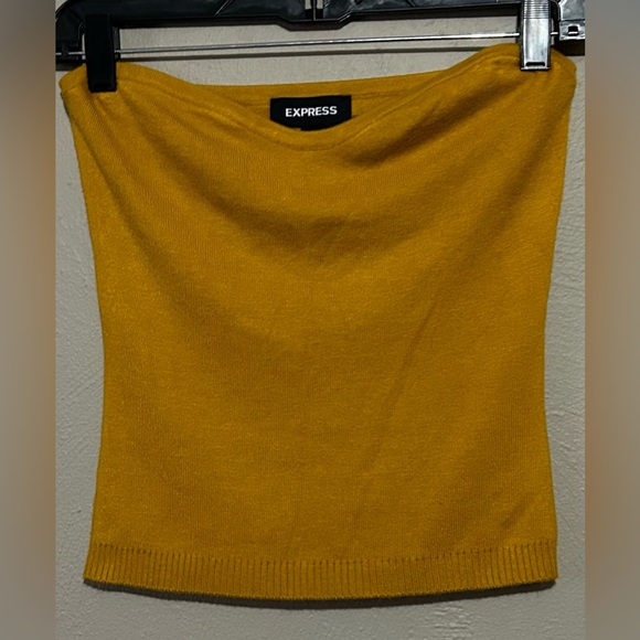 Express Tops - Goldenrod Sweetheart Tube Top